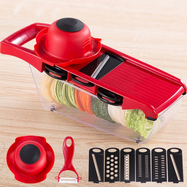 Multi-function vegetable cutter machine for slicing and dicing