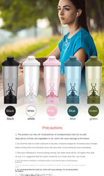 Electric Protein Shaker Bottle 650ml