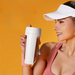 Sports Water Cup Milkshake Protein Powder Plastic Shaker Cup Fitness Meal Replacement Sports Mixing Cup Gift