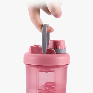 500ML Drink Water Bottle Whey Protein Powder Wire Mixer Ball for Water Bottle