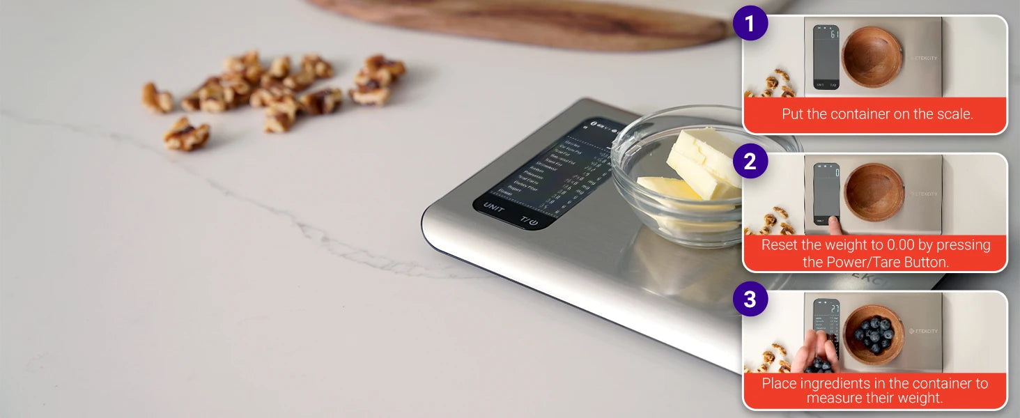 KetoScale Digital Kitchen Scale