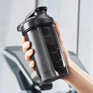 500ml Shaker Bottle with Whisk, BPA Free, Leak-Proof