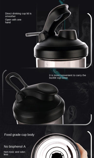 Electric Protein Shaker Bottle 650ml