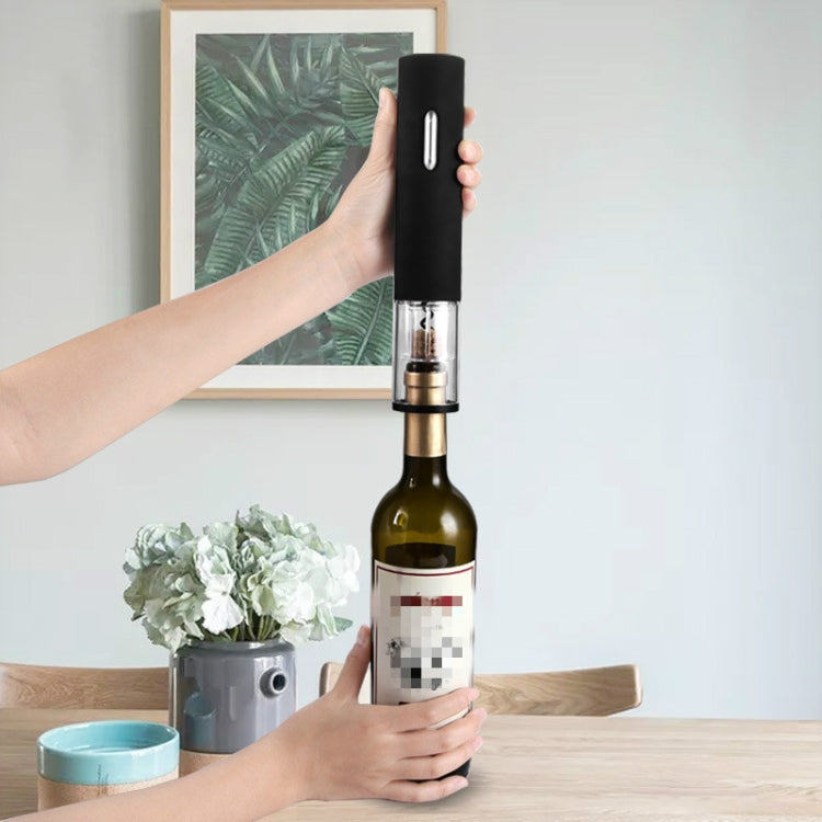 electric wine opener black